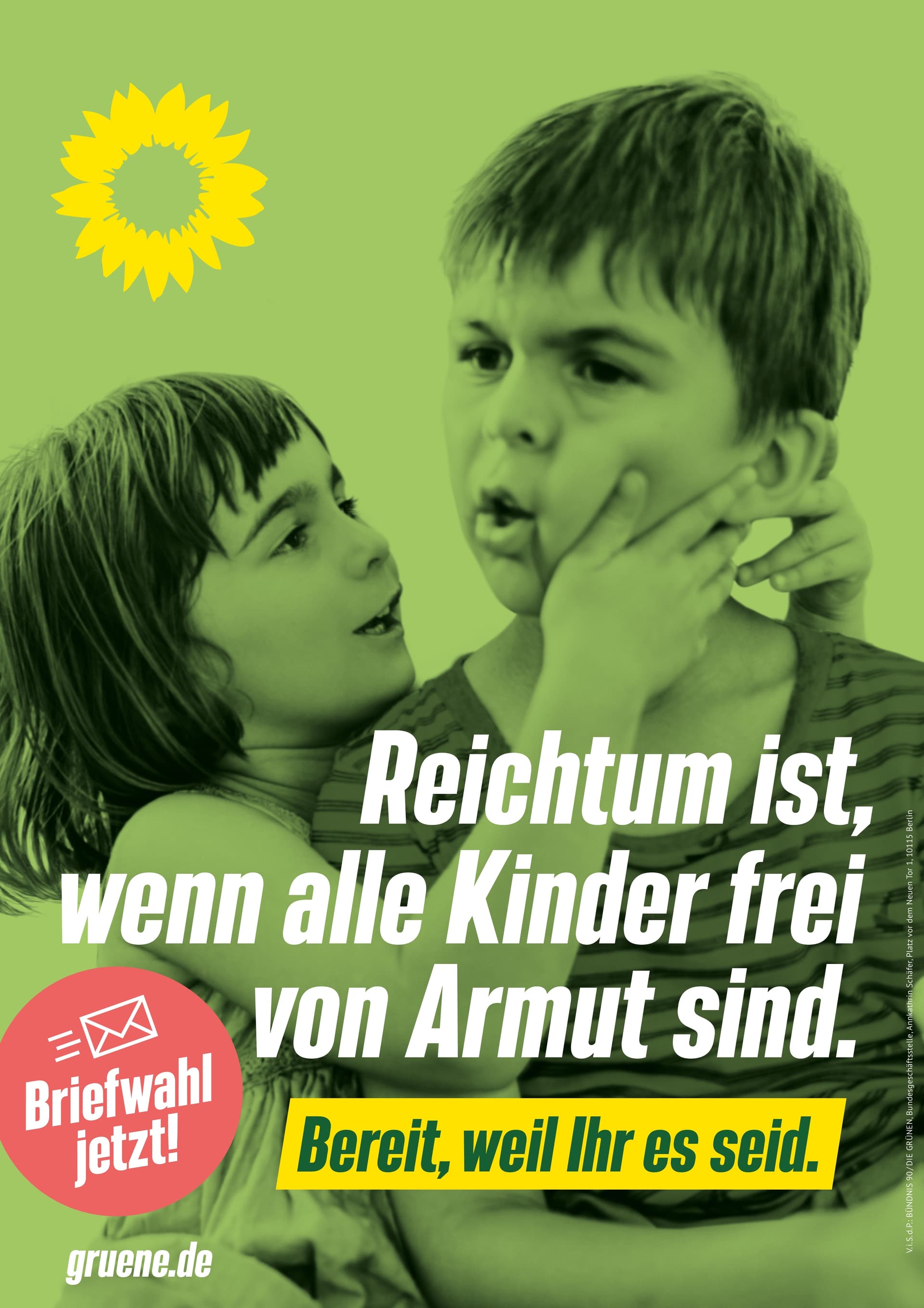 Unsere Kampagne Bereit, weil Ihr es seid. BÜNDNIS 90/DIE GRÜNEN